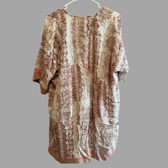 NWOT Time and Tru Kimono Cardigan Snake Print Size S/M - Picture 3 of 6